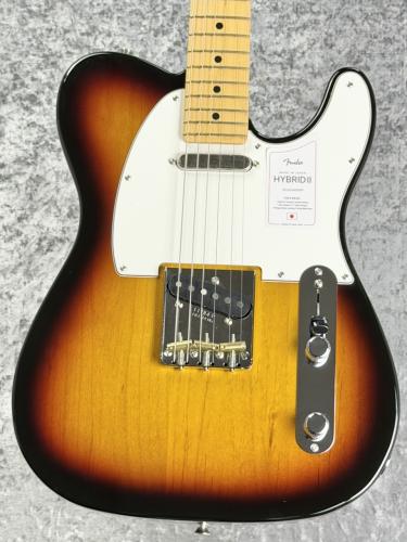 Fender Made in Japan Hybrid II Telecaster/Maple -3-Color Sunburst- #JD26010024【約3.20kg】