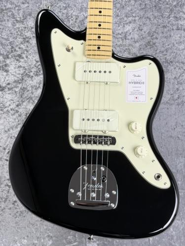 Fender Made in Japan Hybrid II Jazzmaster/Maple -Black- #JD26008244【約3.56kg】