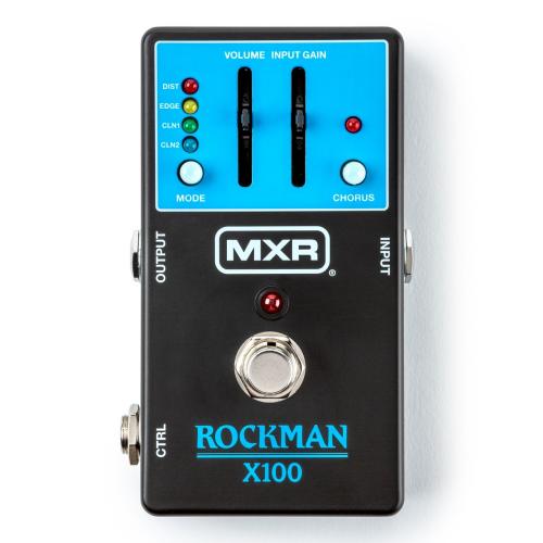 MXR MX100 Rockman X100 Analog Tone Processor 【8月6日入荷予定】【あのサウンドを再現!】