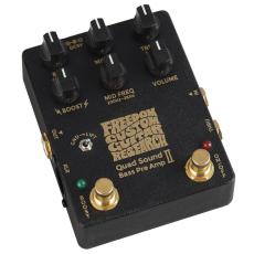 FREEDOM CUSTOM GUITAR RESEARCH Quad Sound Bass Pre Amp II Limited Black