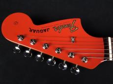 Fender FSR Made in Japan Traditional II 60s Jaguar Fiesta Red Maching Head_5
