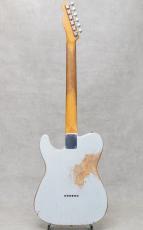 Nacho Guitars Early 60s Whiteguard #44211 Heavy Aging Sonic Blue Rosewood FB Medium C Neck_4