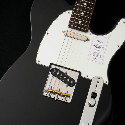 Fender Made in Japan Hybrid II Telecaster Rosewood Fingerboard -Black-【3.35kg】【JD25002552】
