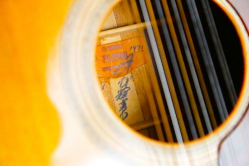 YAMAHA FG-2500　ハカランダ　テリー中本さん　直筆サイン入り