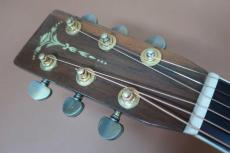 Cat's Eyes CE-2000S / Limited Product Model・C.F Martin Inner Stamp・Abalone Trim and Rosette・Spruce Top・Jacaranda Side and Back・Ebony Fingerboard and Bridge・Long Saddle【With Original Case】1978年製_7