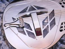 Republic Guitars Tricone Cutaway Polished Nickel Finish_8