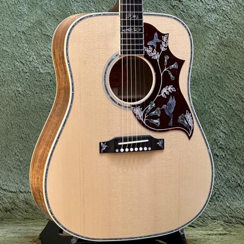 Gibson 【実機動画あり】Custom Shop ~Modern Collection~ Hummingbird Custom Koa -Antique Natural- #20584045【48回迄金利0%対象】【送料当社負担】
