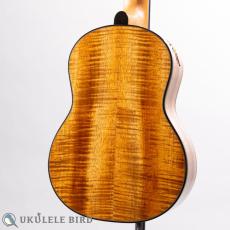 KG Custom Tenor Ukulele All Koa Ebony Binding_9