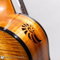 KG Custom Tenor Ukulele All Koa Ebony Binding_11