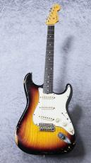 Fender Custom Shop 【美品中古】1961 Stratocaster Ash Relic 3Tone Sunburst 【2019年USED】【3.58㎏】【1F】_2
