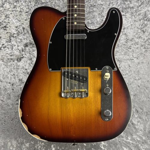 Fender Jason Isbell Custom Tele -3-Color Chocolate Burst -  S/N MX24051580 3.63kg