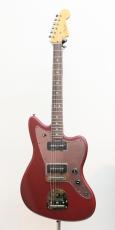Fender Made in Japan Hybrid II 2026 Collection Jazzmaster Satin Metallic / Matte Inferno Red_3