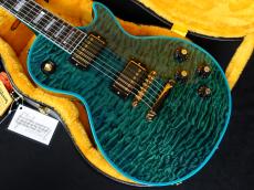 Gibson Custom Shop M2M 1968 Les Paul Custom 7A Quilt Nordic Blue Widow Gloss GH_3