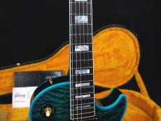 Gibson Custom Shop M2M 1968 Les Paul Custom 7A Quilt Nordic Blue Widow Gloss GH_7