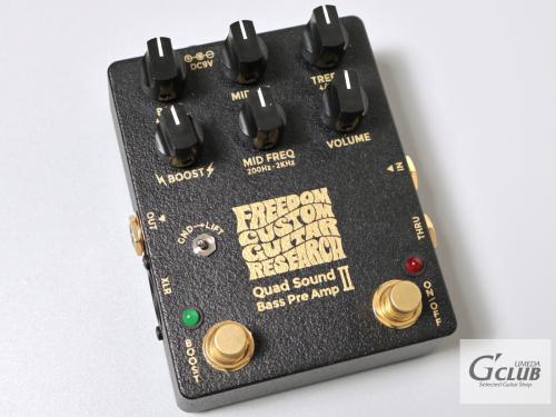 FREEDOM CUSTOM GUITAR RESEARCH Quad Sound Bass Pre Amp II Limited Black