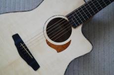 Yokoyama Guitars AR-GQM #1119 / German Spruce (Bear claw) & Quilted Maple_12