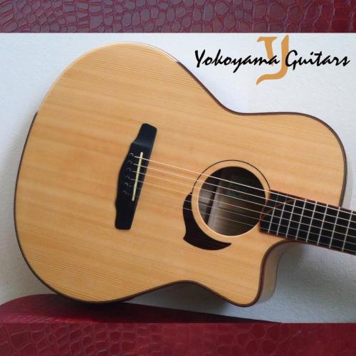 Yokoyama Guitars AR-W桐 #1124 / White Spruce & 桐