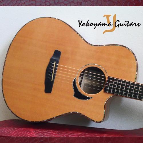 Yokoyama Guitars AR-S朴 #1128 / Sitka Spruce & 朴