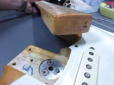Fender 1975 Stratocaster Hardtail Natural/Maple_8