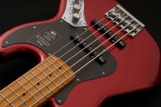 Fender American Ultra II Jazz Bass V Maple Fingerboard -Sinister Red-_4