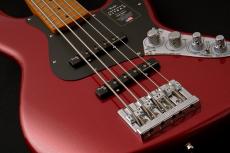 Fender American Ultra II Jazz Bass V Maple Fingerboard -Sinister Red-_5