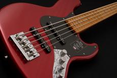 Fender American Ultra II Jazz Bass V Maple Fingerboard -Sinister Red-_6