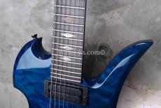B.C.Rich Mockingbird 7string / Trance Blue_5