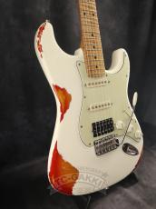 XOTiC XSC-2 Vintage White / Cherry Burst_4