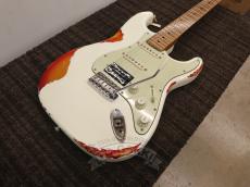 XOTiC XSC-2 Vintage White / Cherry Burst_9