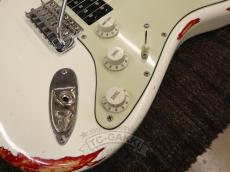 XOTiC XSC-2 Vintage White / Cherry Burst_12