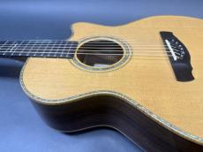Kevin Ryan Mission Grand Concert (M.G.C) / Solid Cedar Top・Solid Rosewood Side and Back・Venetian Cutaway・Abalone Trim and Rosette・Ebony Fingerboard and Bridge・Clear Pick-guard【With Original Hard Case】2000年代製_13