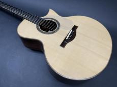Ervin Somogyi Small Jumbo SJ Jacaranda / Florentine Cutaway・European Spruce Top・Jacaranda Side and Back・Vertical Inlay・Ebony Fingerboard and Jacaranda Bridge・Honduras Mahogany Neck・Clear Pick guard 2001年製_3