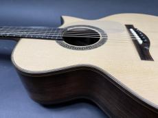 Ervin Somogyi Small Jumbo SJ Jacaranda / Florentine Cutaway・European Spruce Top・Jacaranda Side and Back・Vertical Inlay・Ebony Fingerboard and Jacaranda Bridge・Honduras Mahogany Neck・Clear Pick guard 2001年製_13