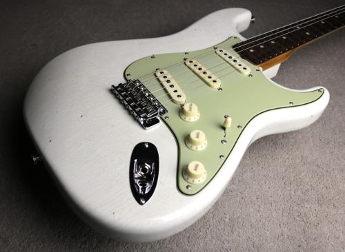 Fender Custom Shop 【3.47kg!!】1963 Stratocaster Journeyman Relic Closet Classic Hardware -Aged Olympic White-