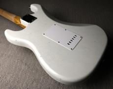 Fender Custom Shop 【3.47kg!!】1963 Stratocaster Journeyman Relic Closet Classic Hardware -Aged Olympic White-_8