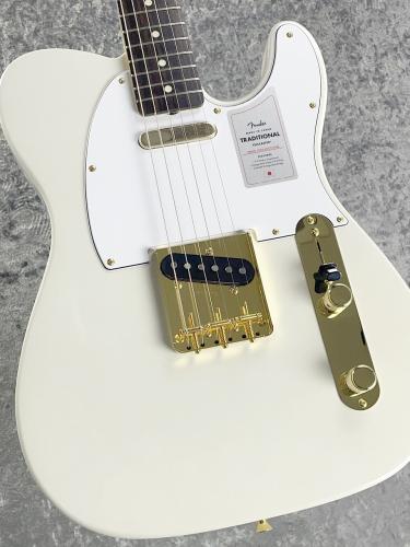 Fender 2025 Collection Made In Japan Traditional II 60s Telecaster -White Pearl- #JD25018017【軽量3.08kg】