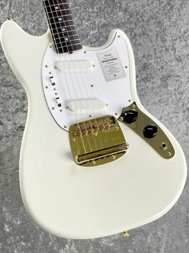 Fender 2025 Collection MIJ Traditional 60s Mustang -White Pearl- #JD25018028【3.11kg】