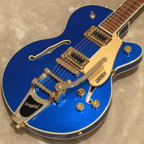 Gretsch G5655TG Electromatic Center Block Jr. Single-Cut with Bigsby, Azure Metallic