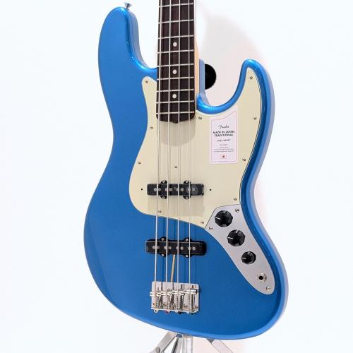 Fender Made in Japan Traditional 60s Jazz Bass, Rosewood Fingerboard / Lake Placid Blue