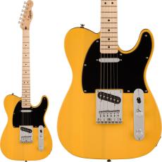 Squier SONIC TELECASTER Maple Fingerboard Black Pickguard Butterscotch Blonde テレキャスター エレキギターソ