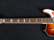 Squier Paranormal Troublemaker Telecaster Deluxe Bigsby Honey Sunburst_4