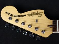 Squier Paranormal Troublemaker Telecaster Deluxe Bigsby Honey Sunburst_5