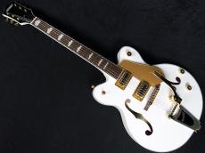 Gretsch G5422TG Electromatic Classic Hollow Body Double-Cut with Bigsby and Gold Hardware Snowcrest White_2