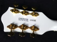 Gretsch G5422TG Electromatic Classic Hollow Body Double-Cut with Bigsby and Gold Hardware Snowcrest White_9