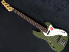 Squier Paranormal Precision Bass Thinline SJ Olive_2