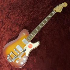 Squier Paranormal Troublemaker Telecaster Deluxe Bigsby Honey Sunburst_2