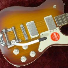 Squier Paranormal Troublemaker Telecaster Deluxe Bigsby Honey Sunburst_9