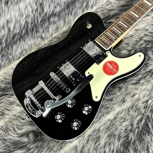 Squier Paranormal Troublemaker Telecaster Deluxe Bigsby Black