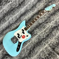 Squier Paranormal Electric VI Matching Headstock Daphne Blue_2