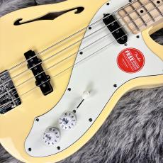 Squier Paranormal Precision Bass Thinline SJ Vintage White_3